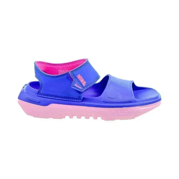 NWT Nike Playscape GS Sapphire Sunset Pulse Strap Sandals - Picture 1 of 7